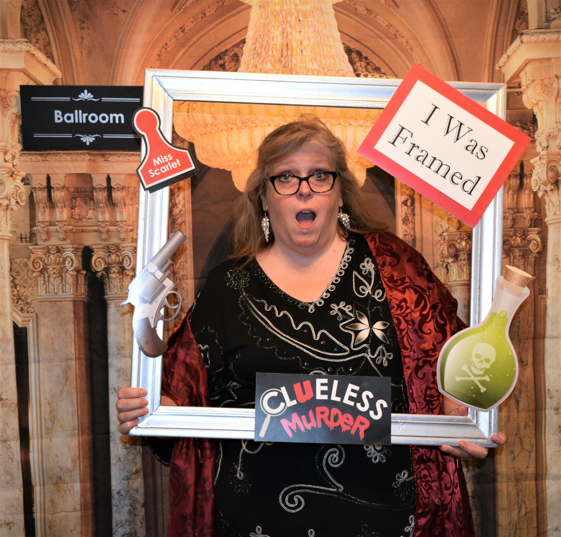 Guest at A Clueless Murder Mystery Party Game