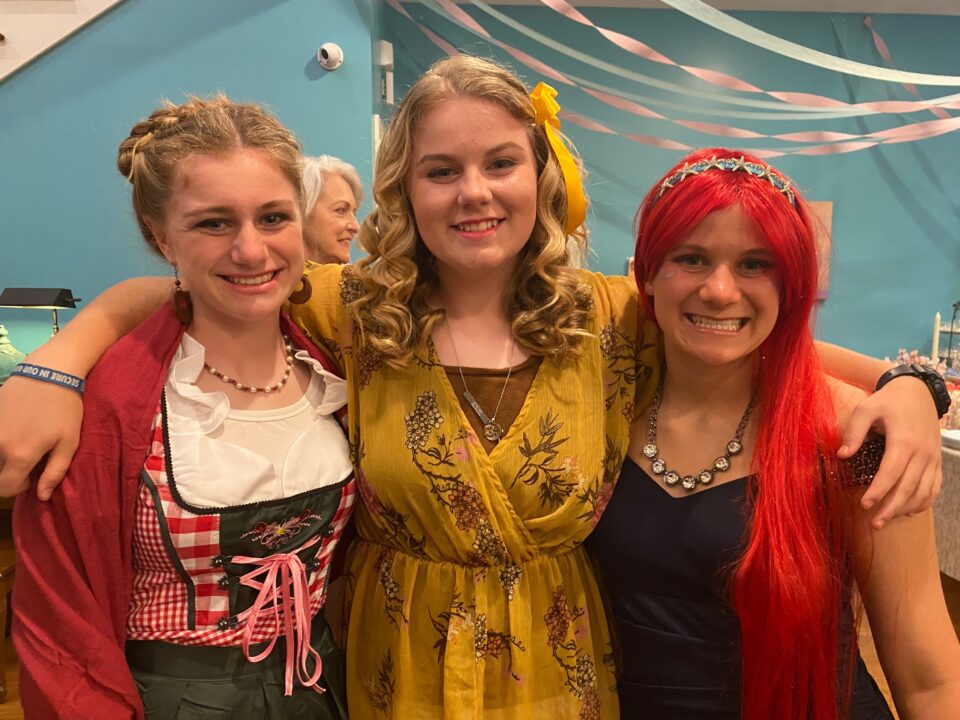 Guests at Happily Never After Murder Mystery Party Game