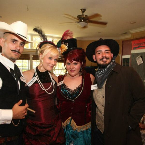 Guests for Murder At The Deadwood Saloon Murder Mystery Party Game