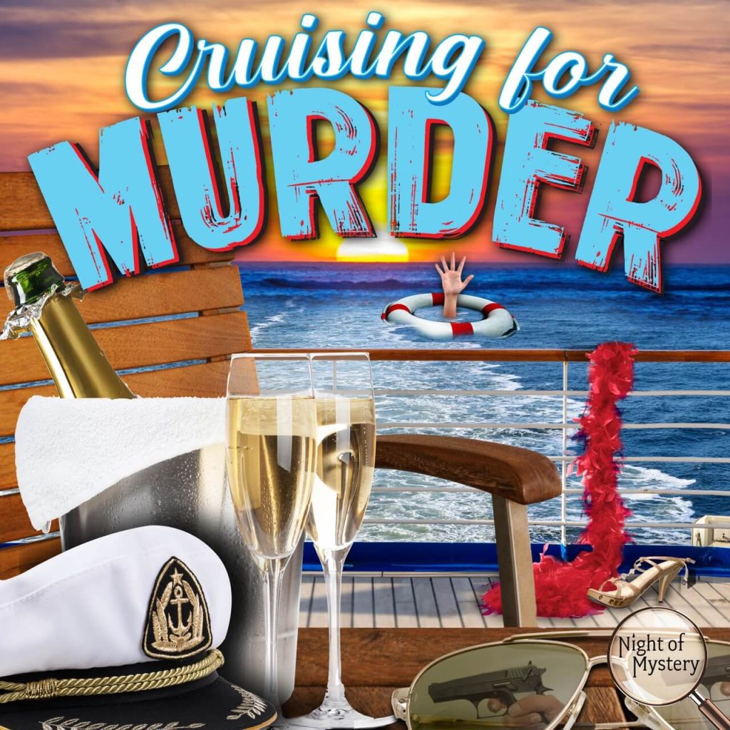 cruise ship murder mystery party kit