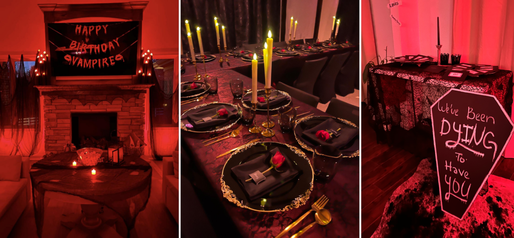 Night of Mystery | Adult Halloween Birthday Party Ideas Decorate for the Occasion
