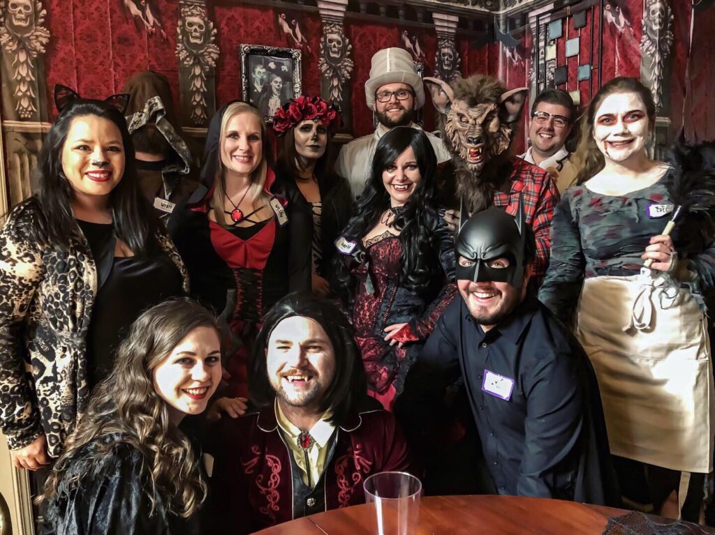 Night of Mystery | Adult Halloween Birthday Party Ideas Dress the Part