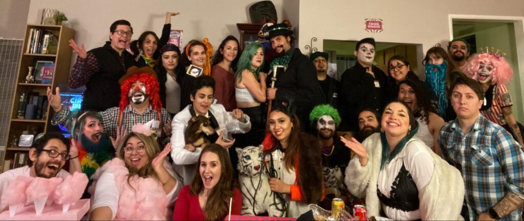 Night of Mystery | Adult Halloween Birthday Party Ideas Group Adult Halloween Birthday Party