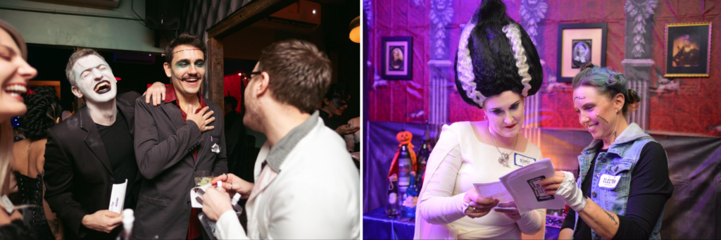 Night of Mystery | Adult Halloween Birthday Party Ideas Plan Interactive Entertainment