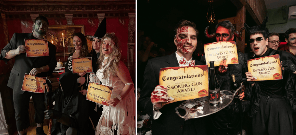 Night of Mystery | Halloween Themed Murder Mystery Party: A Unique Party Idea The Killer Is Revealed