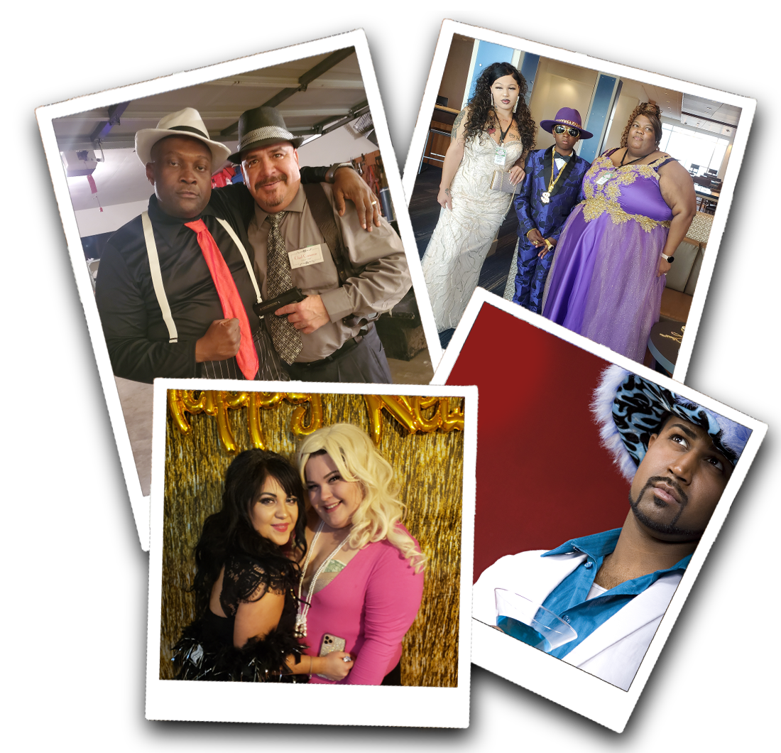 Players Ball Pimp Mystery Game Party Kit