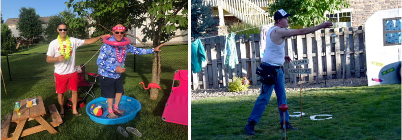 Night of Mystery | Summer Outdoor Party Ideas Add Friendly Lawn Games