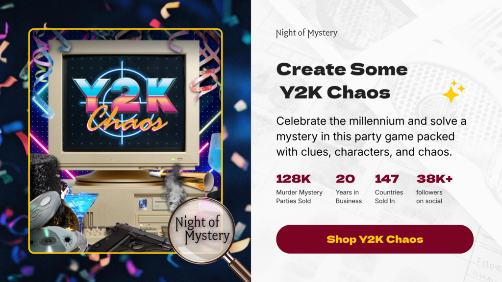 Night of Mystery | How to Act and Dress for a 90s/Y2K Party: The Ultimate Guide Dress Your Crew In 2000s Outfit Style And Set The Scene For A Mystery Party