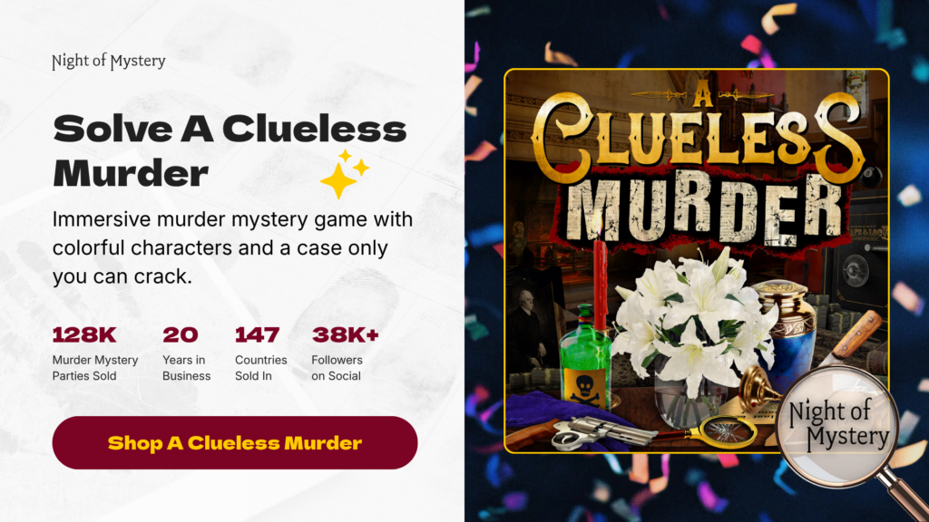 Night of Mystery | 10 Engaging In-Person Team Building Activities to Transform Your Workplace Explore Fun Corporate Event Ideas With Murder In Margaritaland Mystery Party Games