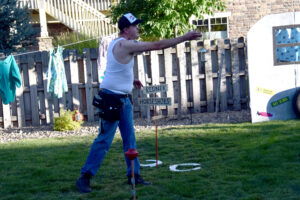Night of Mystery | Hot Ideas for Summer Murder Mystery Parties: Beat the Heat with Intrigue redneck horseshoes at Trailer park Tragedy Mystery Game