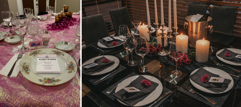 Night of Mystery | How to Decorate for a Murder Mystery Party (Without Breaking the Bank) Dress the Tables for the Occasion