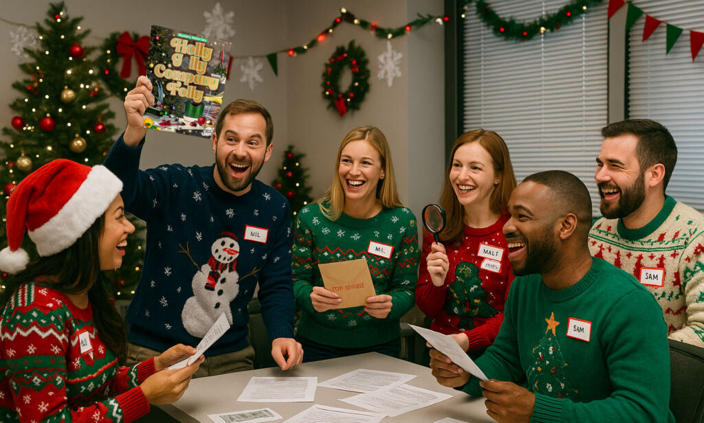 Holiday Party Games for Your Office Team: Consider Holly Jolly Company Folly