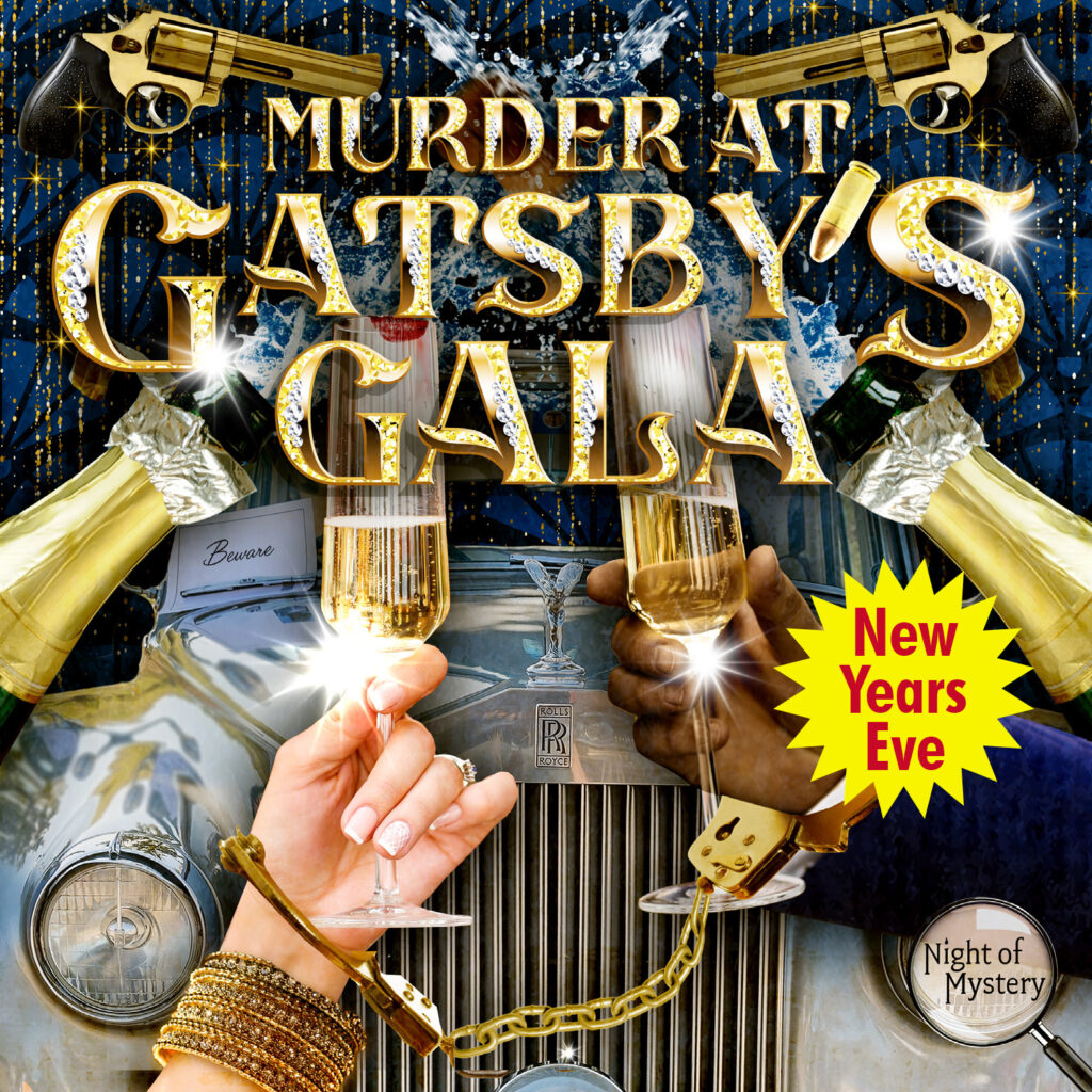 Murder At Gatsby’s Gala Murder Mystery Party Game