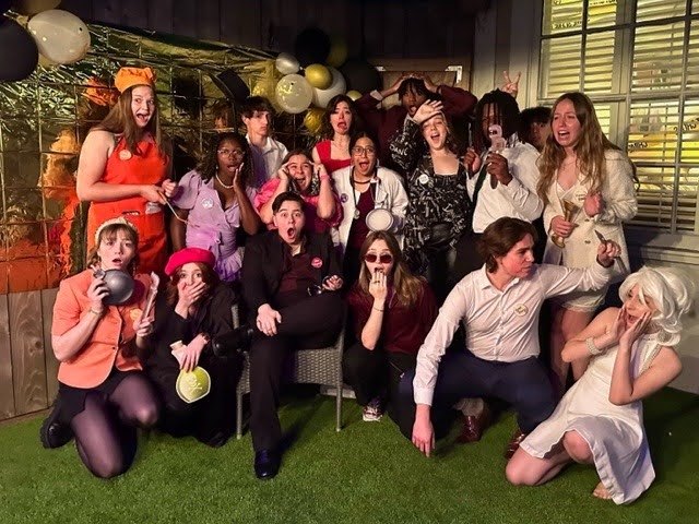 Night of Mystery | Teen & Tween Mystery Party Games: A Birthday Party Idea They’ll Actually Love People participating in various themed murder mystery parties and celebrations