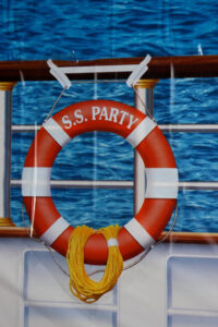 cruising for murder party prop decor