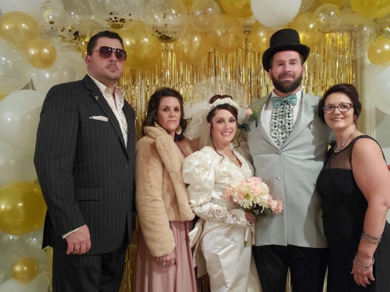 Night of Mystery | Best Dinner Party Games for Adults Group of Friends Celebrating an Engagement Party