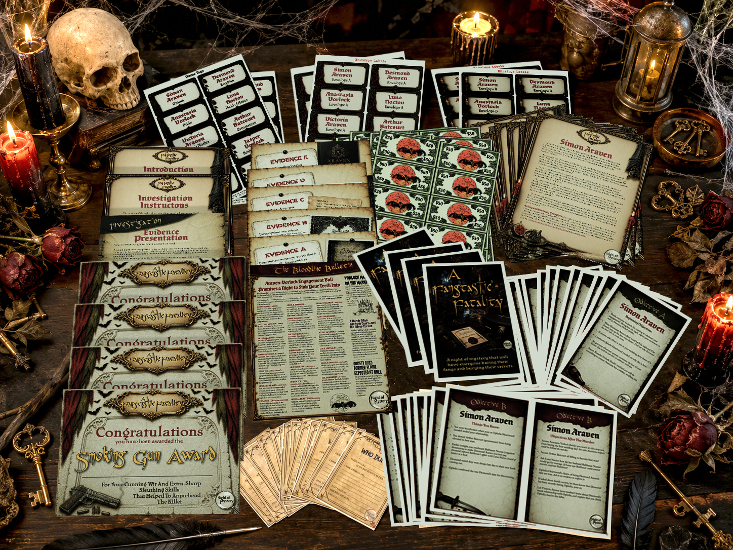 Night of Mystery | A Fangtastic Fatality Murder Mystery Game A Fangtastic Fatality Murder Mystery Game - Image 4