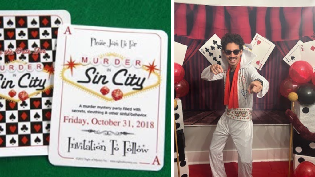 Night of Mystery | Vegas-Themed Party: A Sin City Mystery That Stays With You Stylish Casino Party Theme