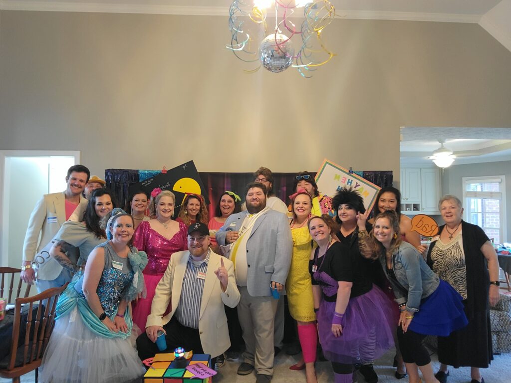 Night of Mystery | Homepage Totally Rad 80s Prom Gone Bad: A Birthday Mystery Party Full of Neon, Nostalgia & Nonstop Laughs