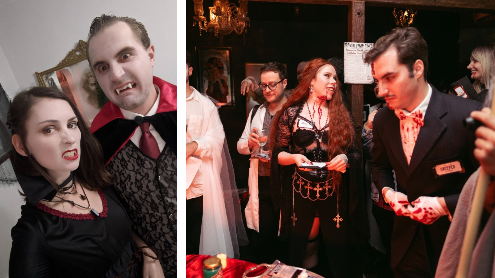 Vampire-Themed Mystery Night