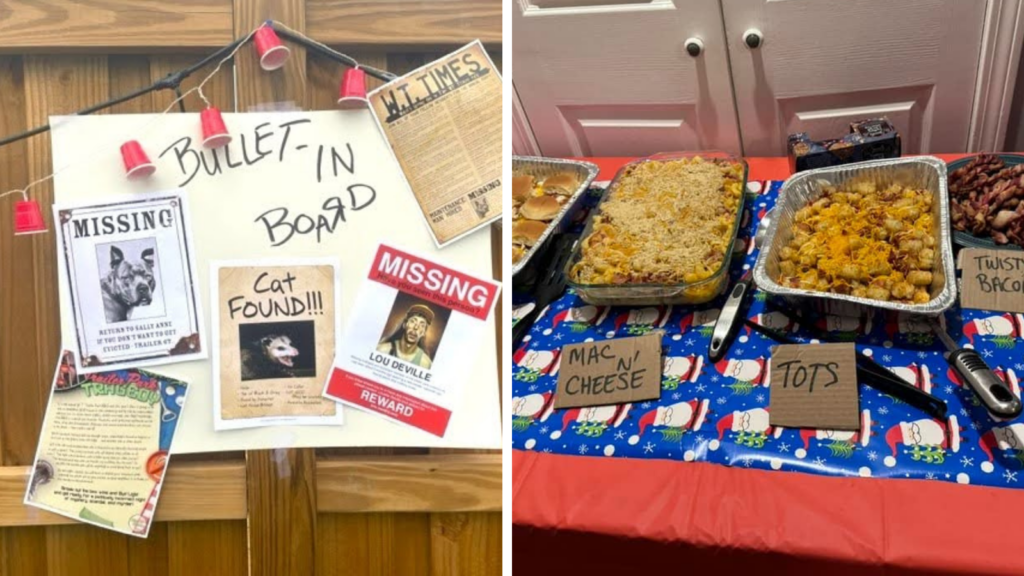 Night of Mystery | White Trash Bash: Throw The Trashiest Mystery Night Of The Year food and decor for trailer park murder mystery