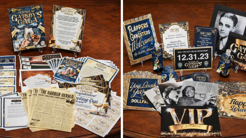 Night of Mystery | Gatsby-Themed Party: Roaring 20s Glamour With A Mystery Twist props for Great Gatsby Murder Mystery Party