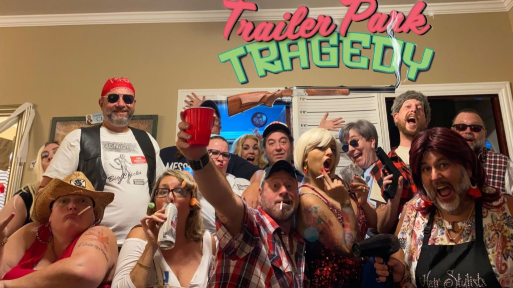 Night of Mystery | White Trash Bash: Throw The Trashiest Mystery Night Of The Year trailer park tragedy