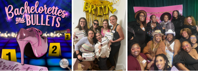 Night of Mystery | Bachelorette Party Themes That Go Way Beyond Sashes And Sips Bachelorettes and Bullets — Built for the Bride's Big Night