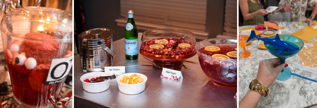 Night of Mystery | Thanksgiving Party Ideas That Skip The Turkey And Serve A Twist Create a Signature Drink Station