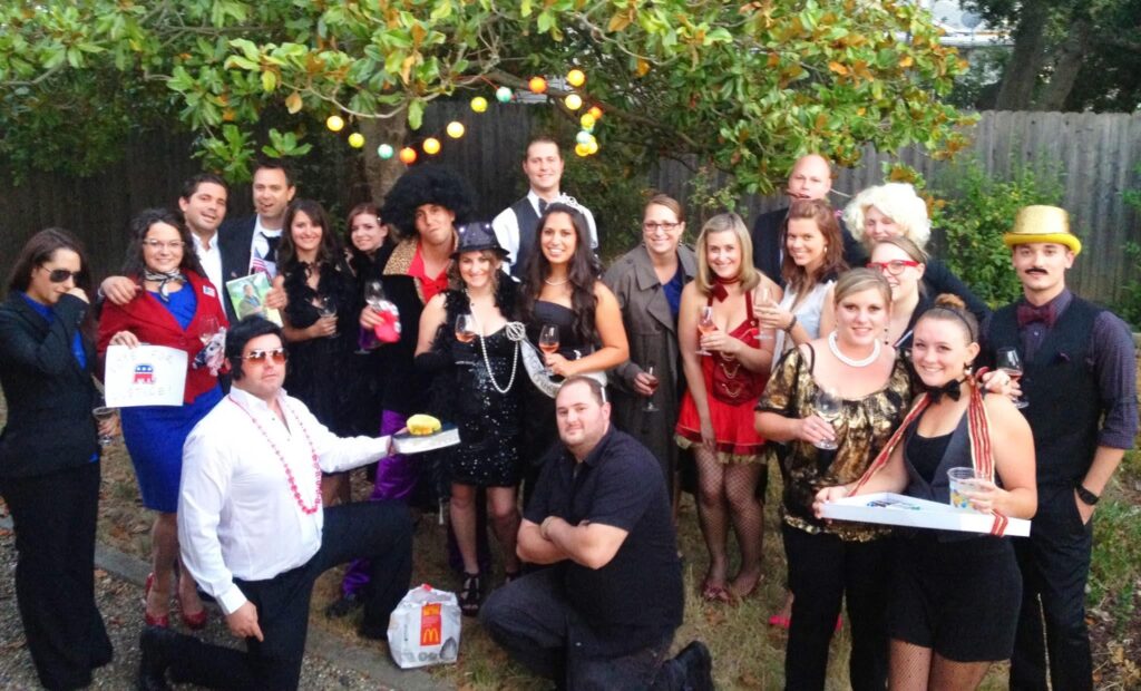Night of Mystery | Garden Party Ideas: Host An Outdoor Murder Mystery For Elegant Guests Inspire Costume Ideas