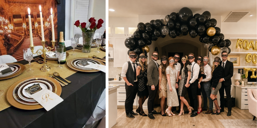 Night of Mystery | Masquerade Ball: How To Host A Murder Mystery Under The Masks Masquerade Ball Decorations That Create Mystery and Elegance