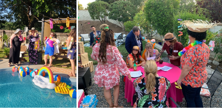 Night of Mystery | Pool Party Ideas: Splash Into A Backyard Mystery This Summer Mix Mystery With Summer Fun