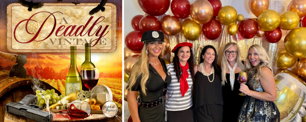 Night of Mystery | Anniversary Party Ideas That Make Them Fall In Love All Over Again A Deadly Vintage