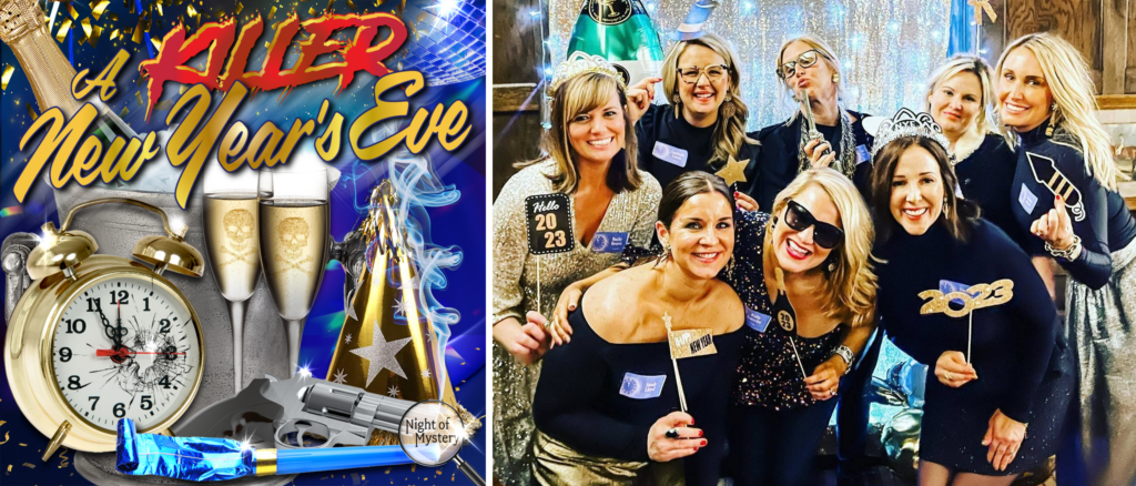 Night of Mystery | Holiday Party Games That Make The Season Unforgettable A Killer New Year's Eve