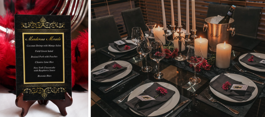 Night of Mystery | Anniversary Party Ideas That Make Them Fall In Love All Over Again Best Murder Mystery Food Ideas