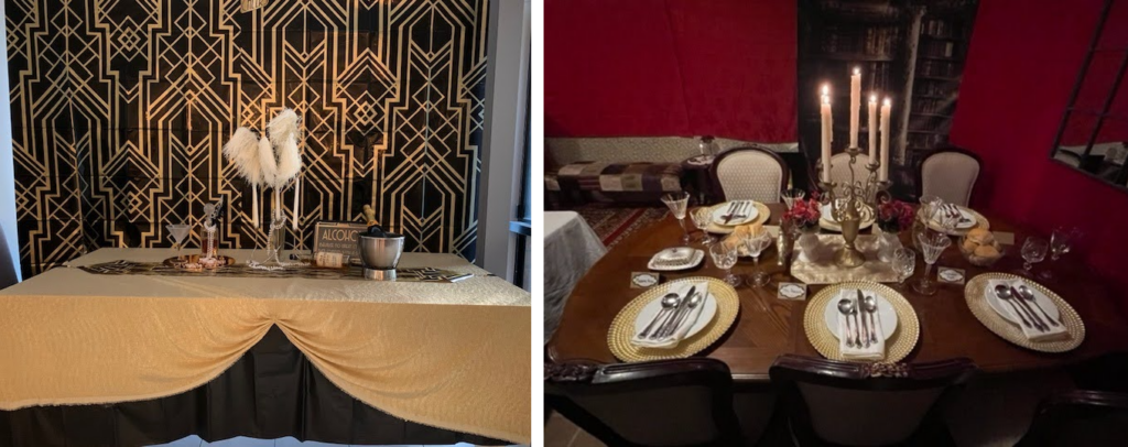 Night of Mystery | Anniversary Party Ideas That Make Them Fall In Love All Over Again Celebrate With Golden Touches