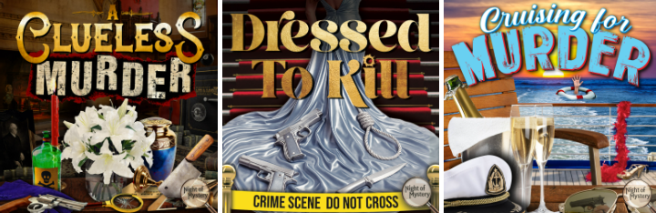 Night of Mystery | 50th Birthday Party Ideas: Make The Big Five-O A Murder Mystery Night Choose a Theme That Matches the Guest of Honor