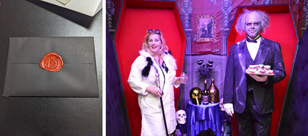 Night of Mystery | Thanksgiving Party Ideas For Adults Who Want More Than Football Coordinate Invitations