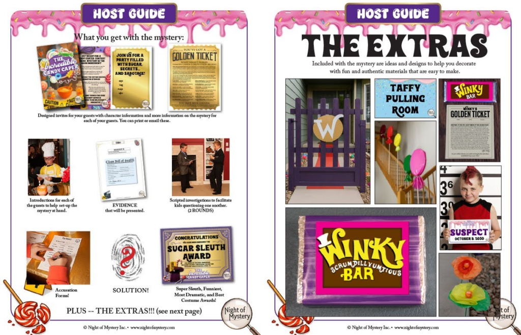 Night of Mystery | Kids Birthday Party Games That Beat Pin The Tail On The Donkey How To Host A Murder Mystery Dinner Party