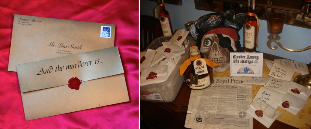 Night of Mystery | Anniversary Dinner Ideas For A Night They’ll Talk About For Years How To Make Murder Mystery Dinner Invitations