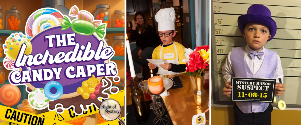 Night of Mystery | Kids Birthday Party Games That Beat Pin The Tail On The Donkey Incredible Candy Caper