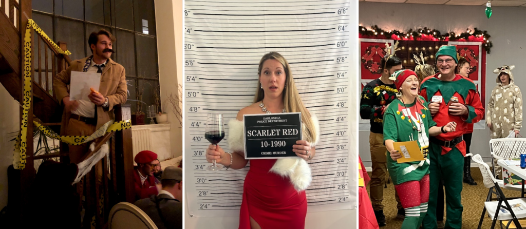 Night of Mystery | Office Holiday Party Ideas That Make Everyone Actually Show Up Interactive Office Holiday Party Ideas