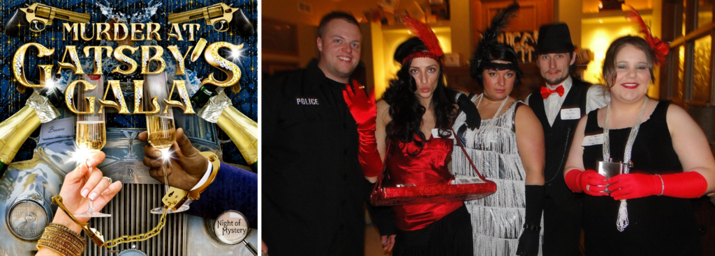 Night of Mystery | Anniversary Party Ideas That Make Them Fall In Love All Over Again Murder At Gatsby's Gala