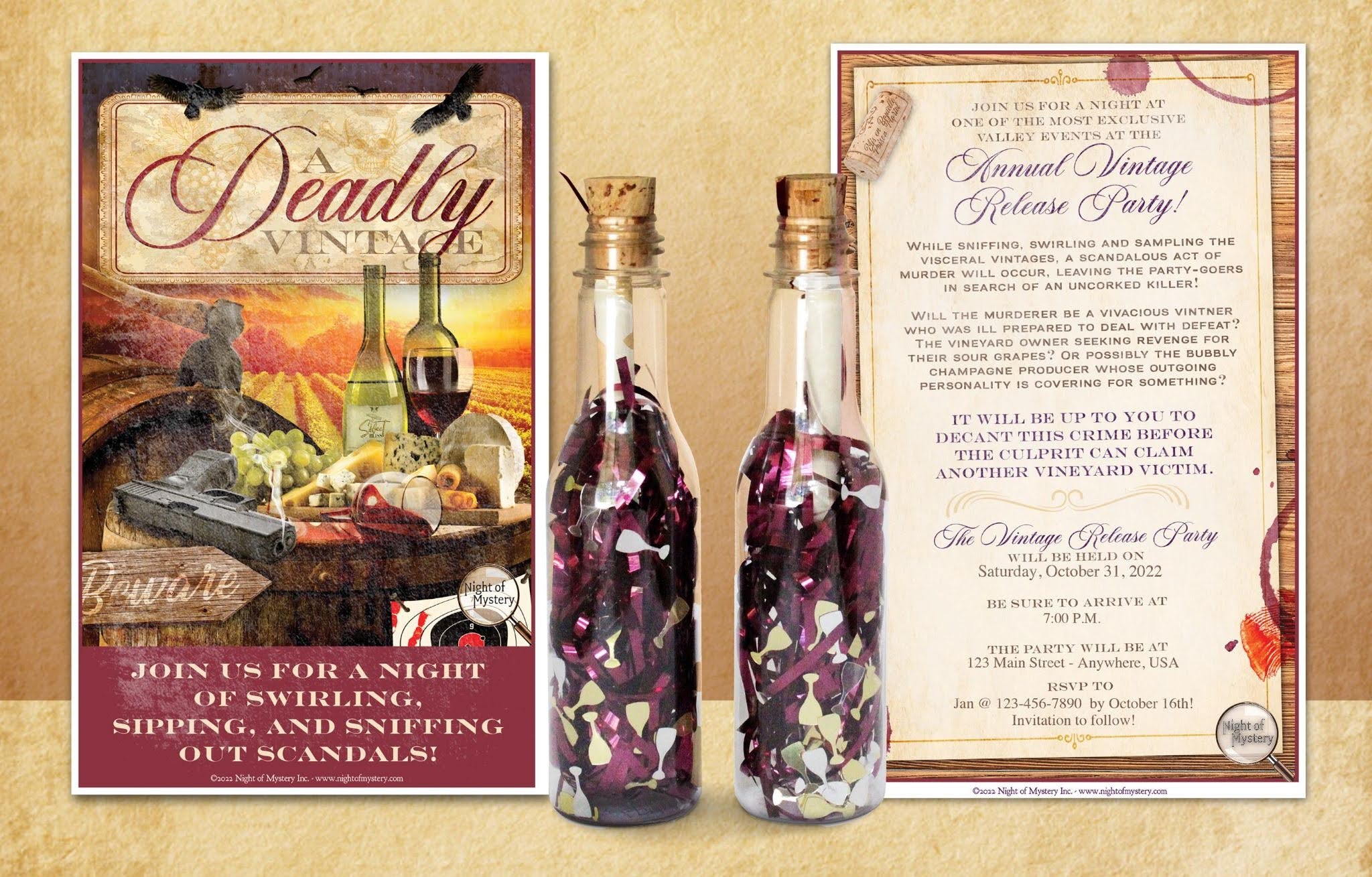 Murder Mystery Party Invitations: Set The Scene Before The Night Begins