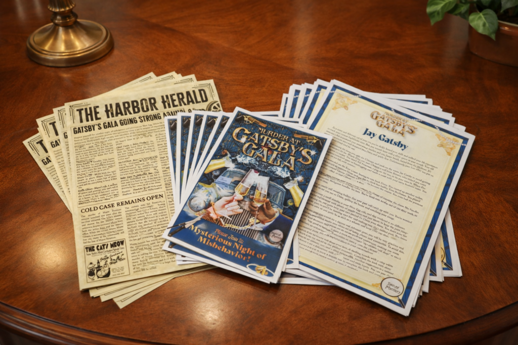 Night of Mystery | Murder Mystery Party Invitations: Set The Scene Before The Night Begins Printable Murder Mystery Invitations Make Party Planning Easier