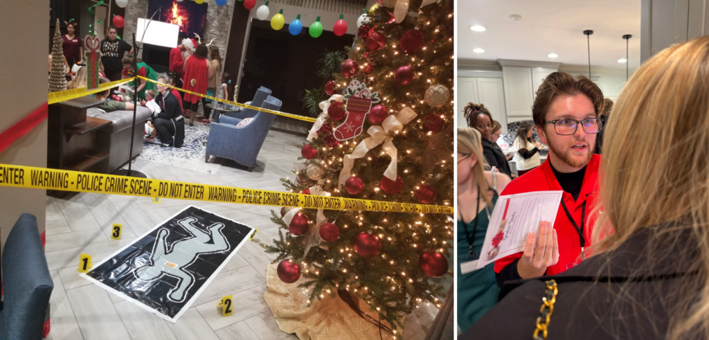 Night of Mystery | Holiday Party Games That Make The Season Unforgettable Turn Dinner Into Part of the Entertainment