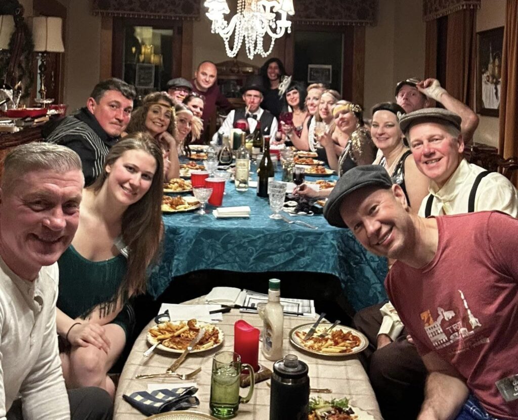 Night of Mystery | Themed Dinner Party Ideas That Turn A Meal Into A Memory Encourage Guests to Join the Theme