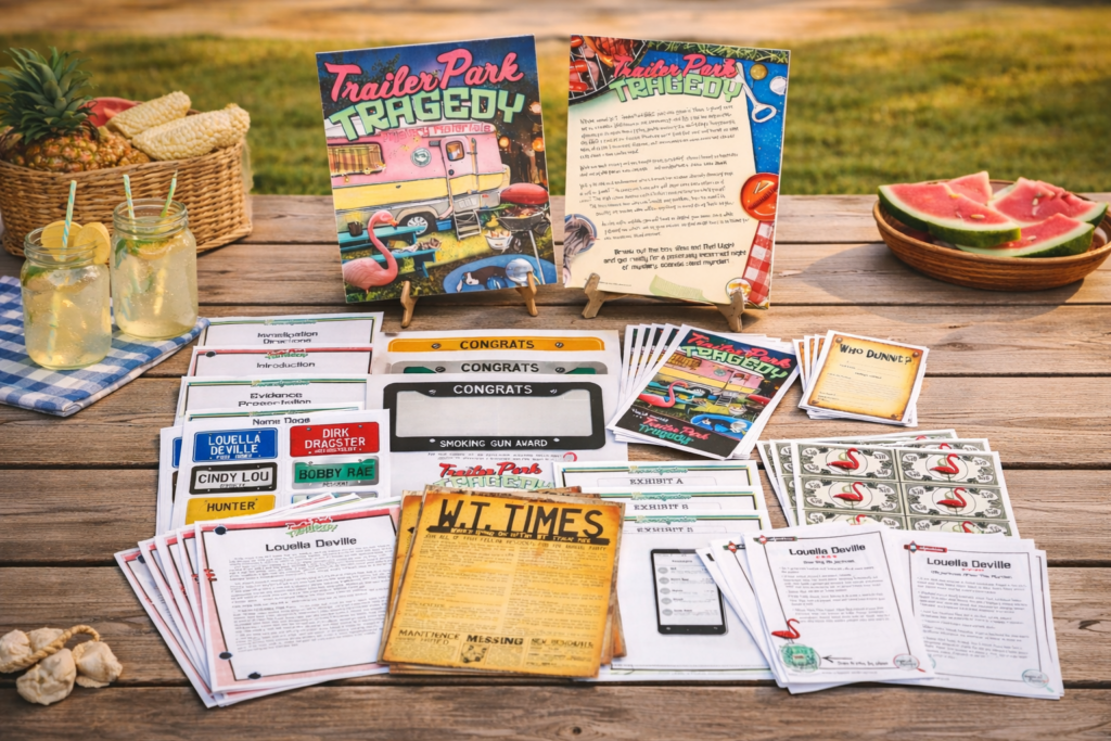 Night of Mystery | Block Party Ideas Give guests something memorable to look forward to