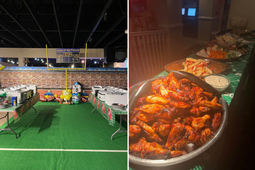 Night of Mystery | Super Bowl Party Ideas Keep the Food Easy to Share
