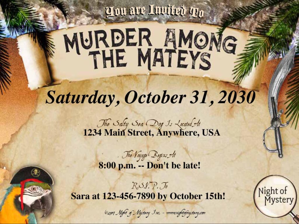 Night of Mystery | Beach Party Ideas Make the Mystery Part of the Night